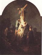 REMBRANDT Harmenszoon van Rijn The Descent from the Cross (mk33) oil painting artist